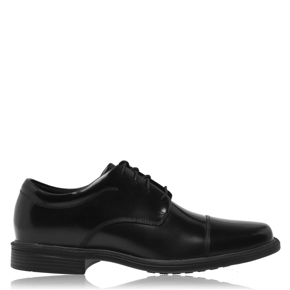 Rockport Ellingwood - Mens Oxfords - Black - NZ (IHG-736894)